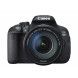 Canon 700D + EF-S 18 - 135 mm Digitalkamera Compact 18 Megapixel schwarz-01